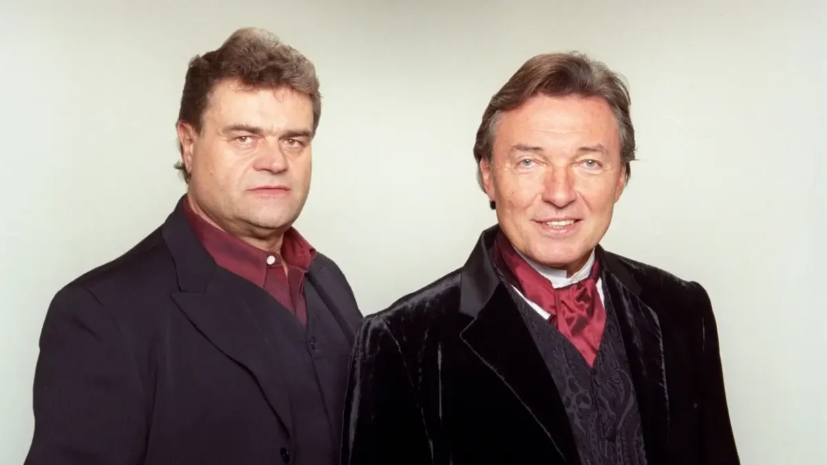 Karel Svoboda a Karel Gott.