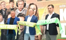 snímek z premiéry filmu Kouzlo Derby