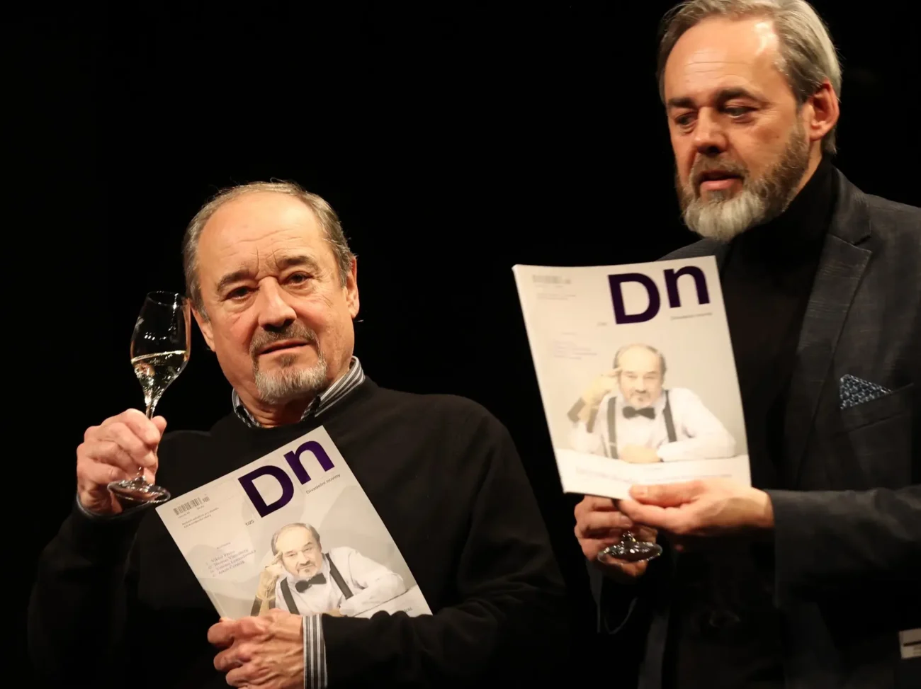 Viktor Preiss s Honzou Dědkem