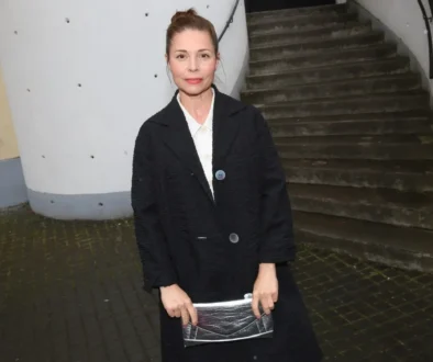 Kateřina Winterová pózující na fotku