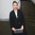 Kateřina Winterová pózující na fotku