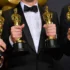 herci co drží sošku Oscarů
