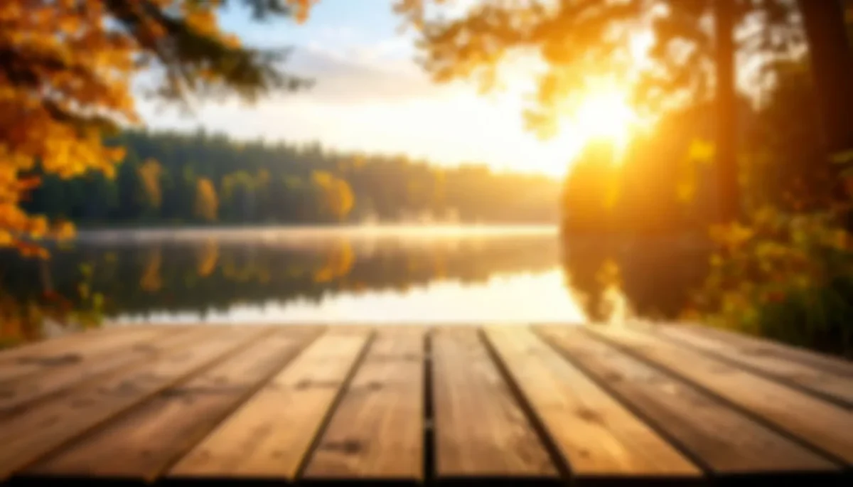 Podzimní příroda může být velmi krásná. Když zrovna neprší.