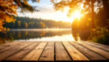 Podzimní příroda může být velmi krásná. Když zrovna neprší.