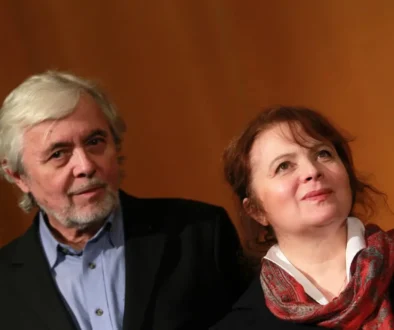 Josef Abrhám na snímku s Libuší Šafránkovou