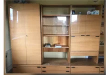 obývací stěna dřevěná