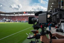 kamera zabírá hřiště