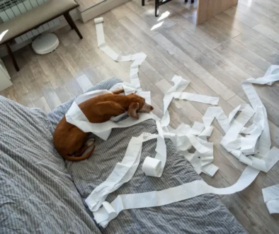 Shutterstock_2551935373 nepořádek od psa