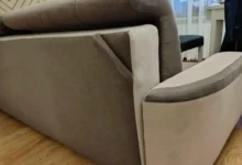 autorská fotografie sedačky v obýváku