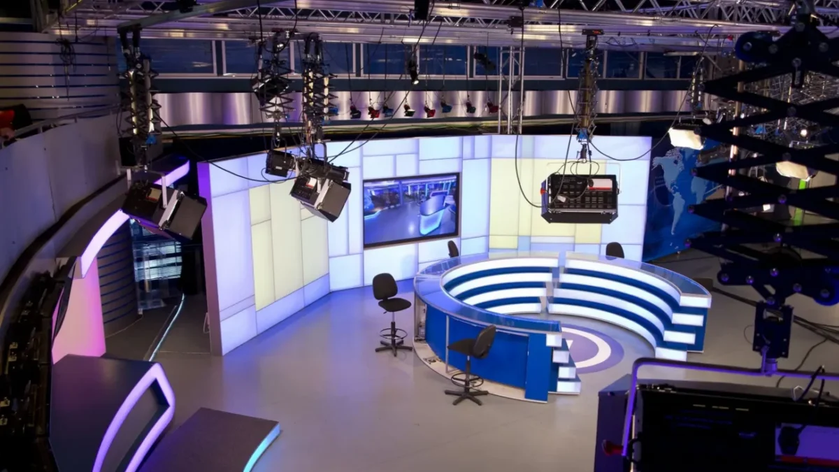 studio televizního pořadu