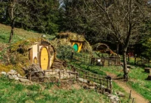 malá dvířka v kopci