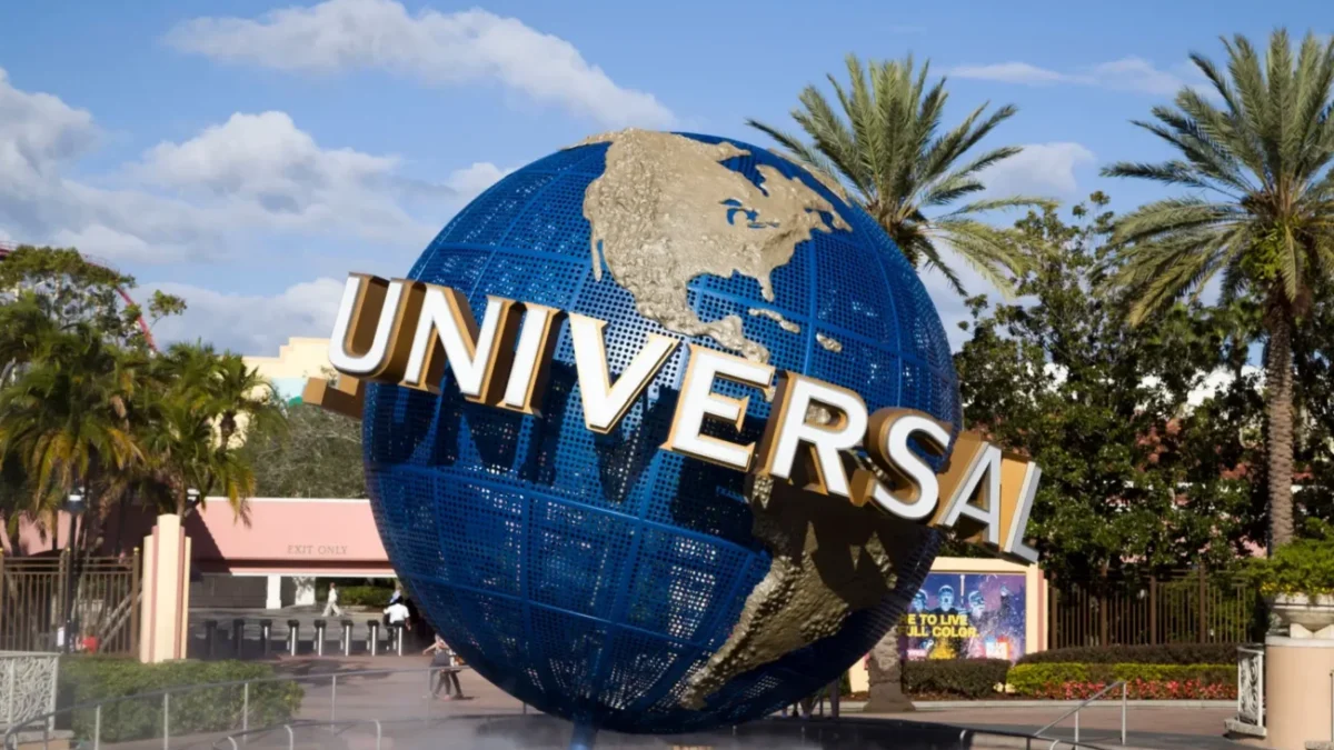 Ikonická zeměkoule Universal Studios Ikonická zeměkoule Universal Studios