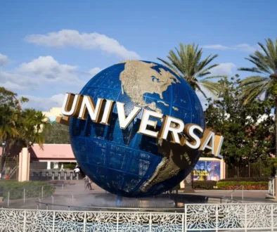 Ikonická zeměkoule Universal Studios Ikonická zeměkoule Universal Studios