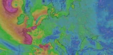 meteorologický radar na čtvrtek 23.10.2025