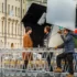 Keanu Reeves natáčí film.