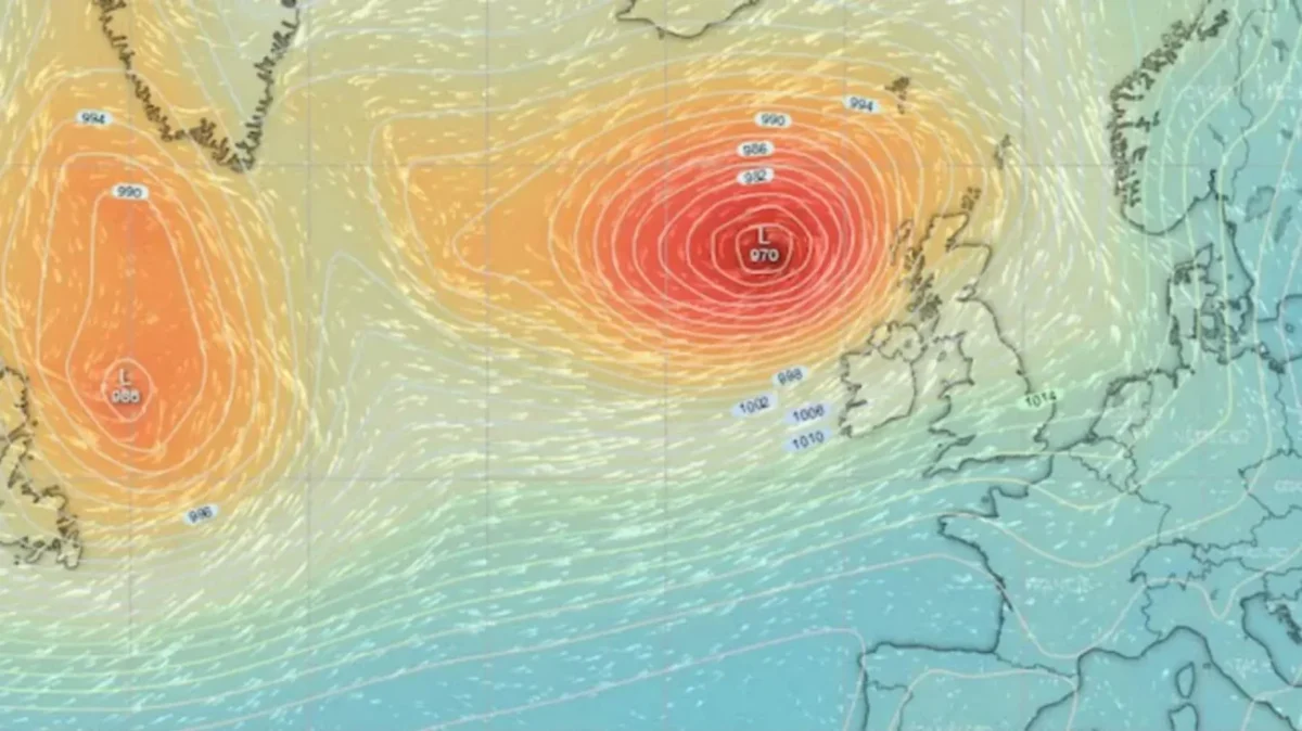 Tlakové pole aktuálně na radaru online