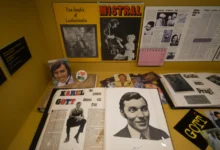 Výstava předmětů s Karlem Gottem