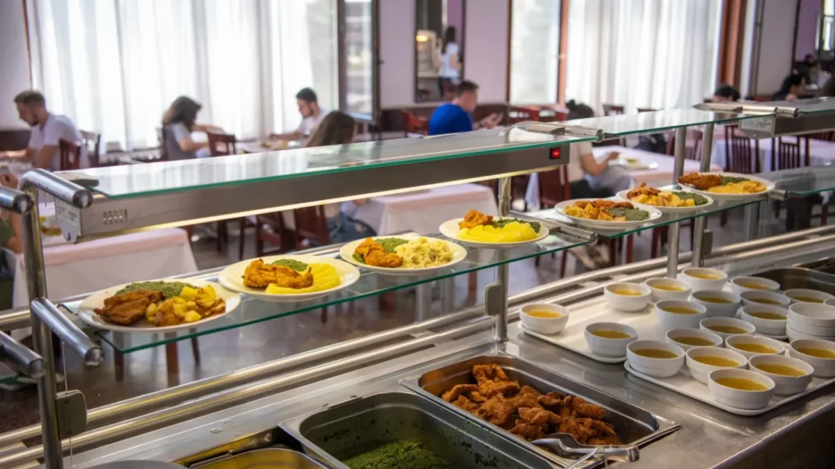 Ve studentské menze