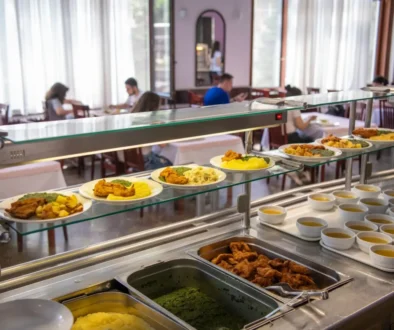 Ve studentské menze