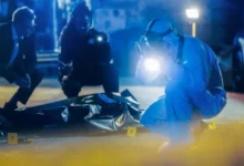 Forenzní tým na místě činu