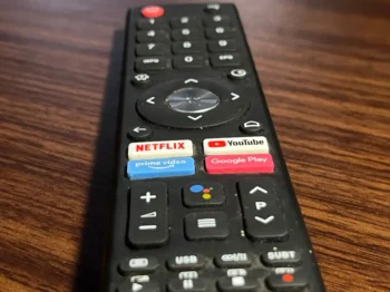 Ovladač k přepínání televizních kanálů