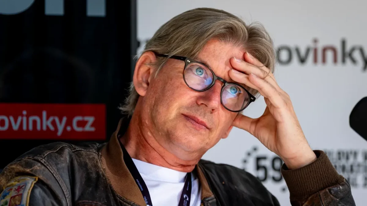 Jiří Strach na festivalu v Karlových Varech