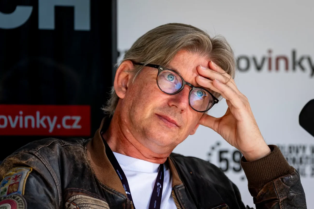 Jiří Strach na festivalu v Karlových Varech