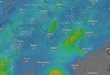 Aktuálně je ve střední Evropě sníh jenom v Alpách