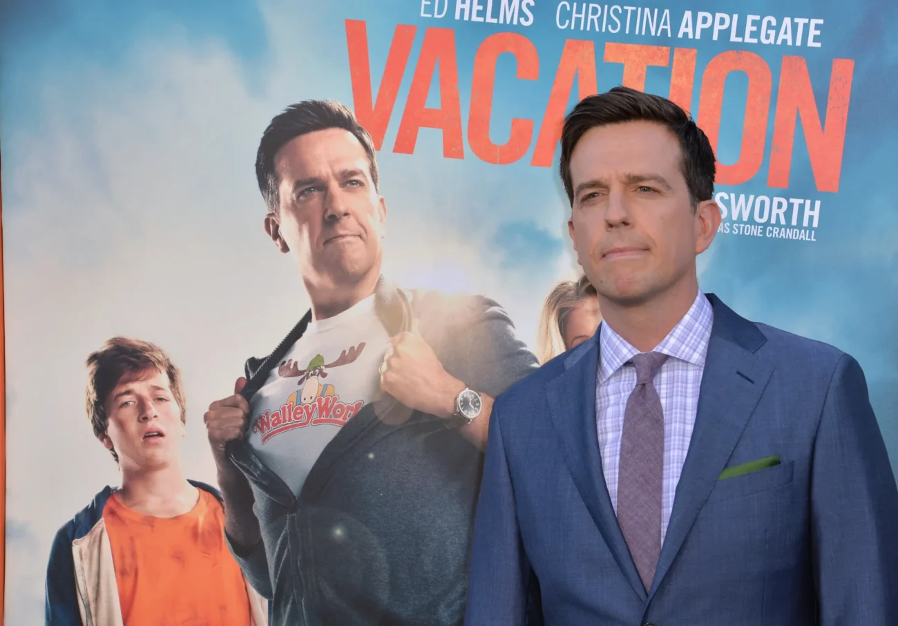 shutterstock_386922178 1 | TVGURU.cz Herec Ed Helms na premiéře filmu Bláznivá dovolená.