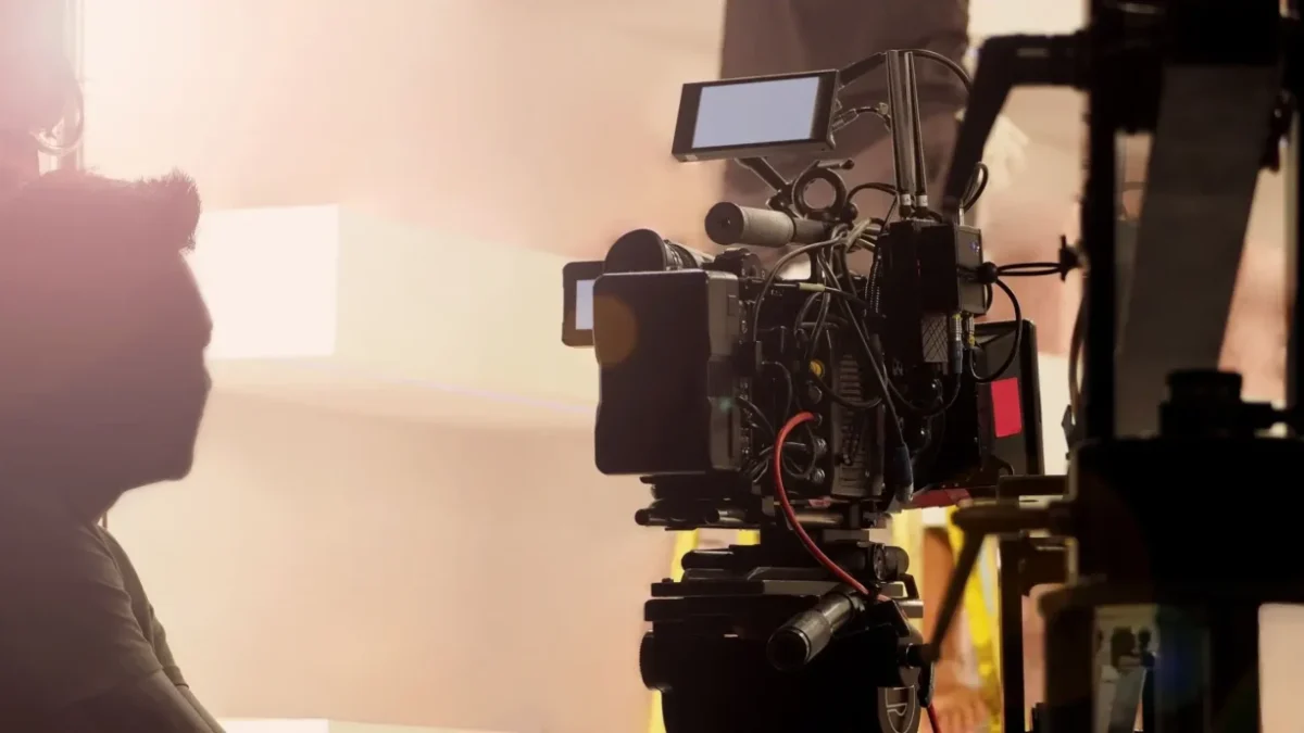 Filmaři při práci