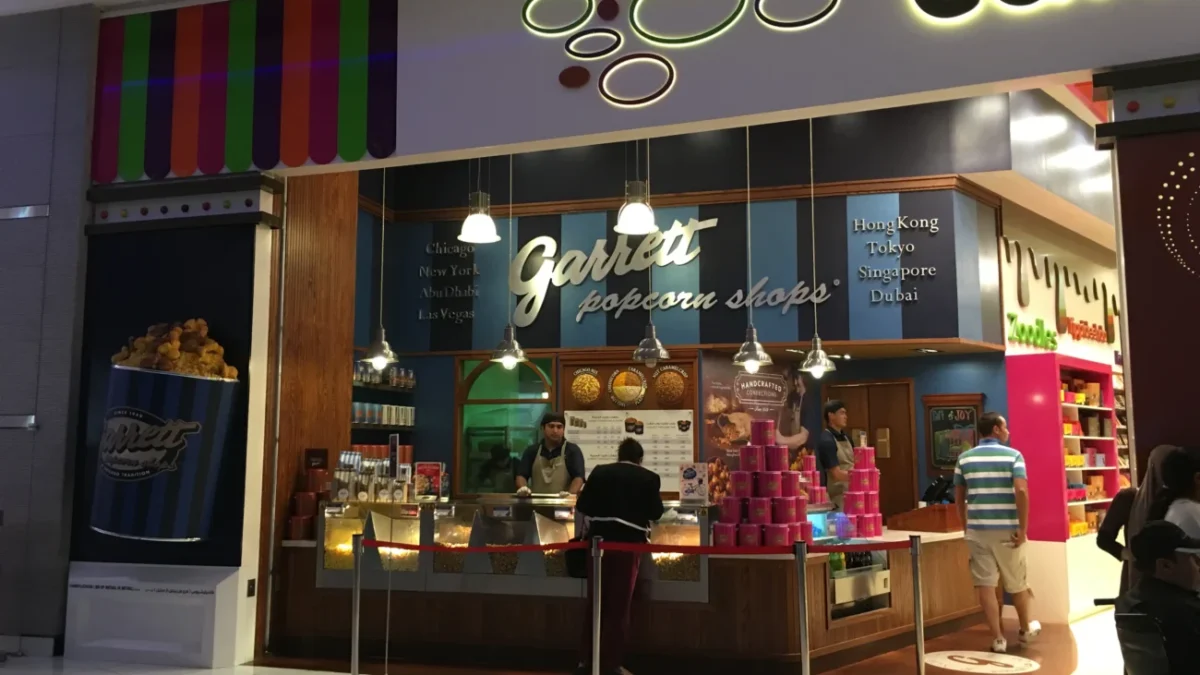 prodejna popcornu do kina v zahraničí