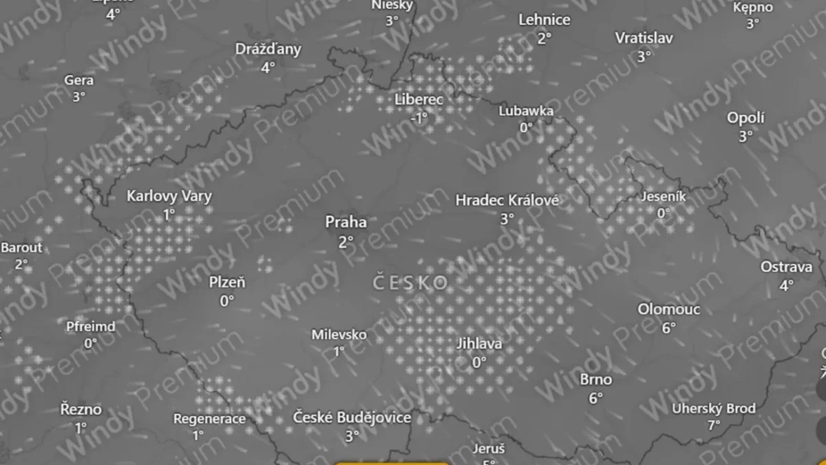 Jak se zdá, tak se sněžení v listopadu se v Česku přece jen dočkáme