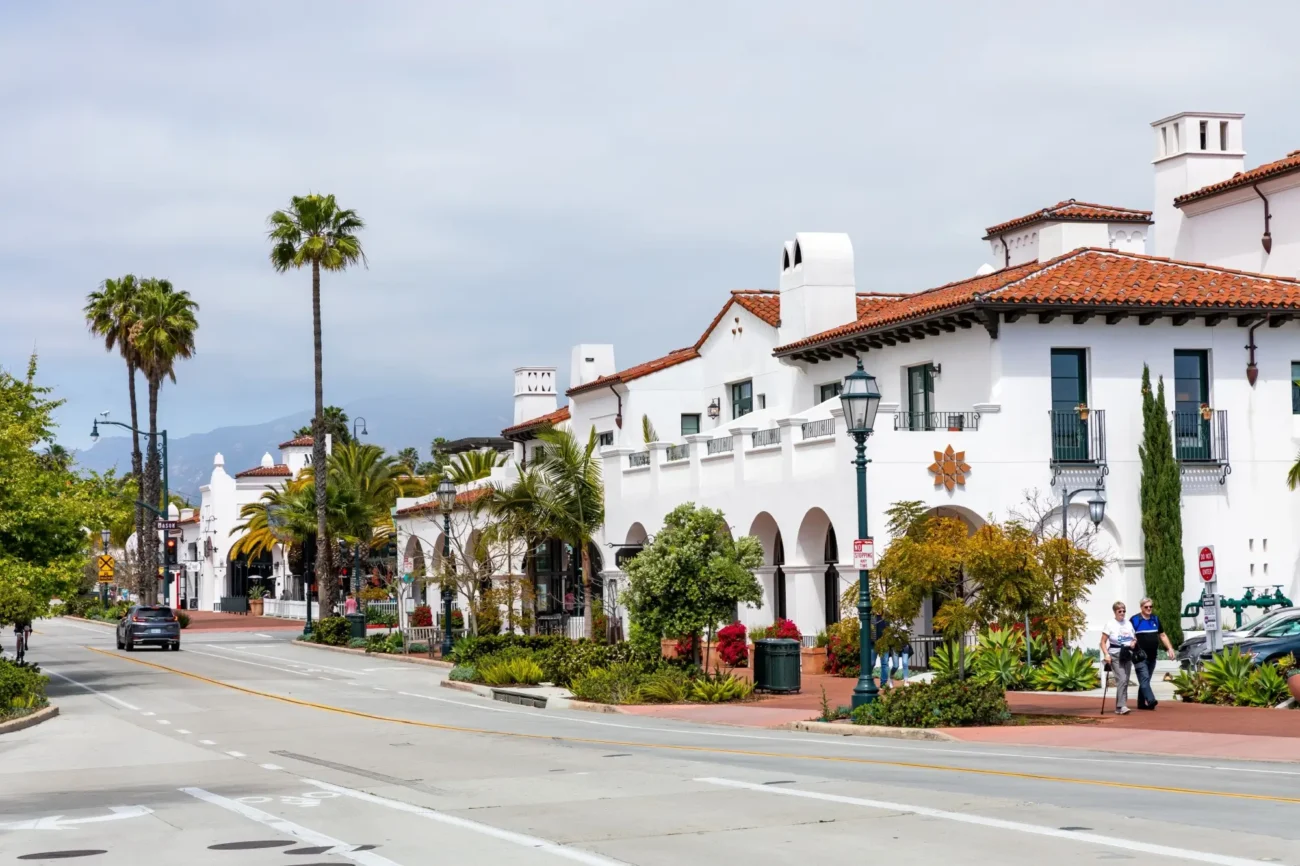 V Santa Barbaře dožívala herečka své poslední roky