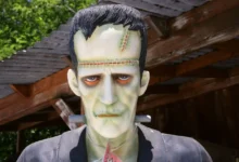 socha frankensteinova monstra