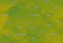 Jeden z možných scénářů vývoje teplot na Štědrý den