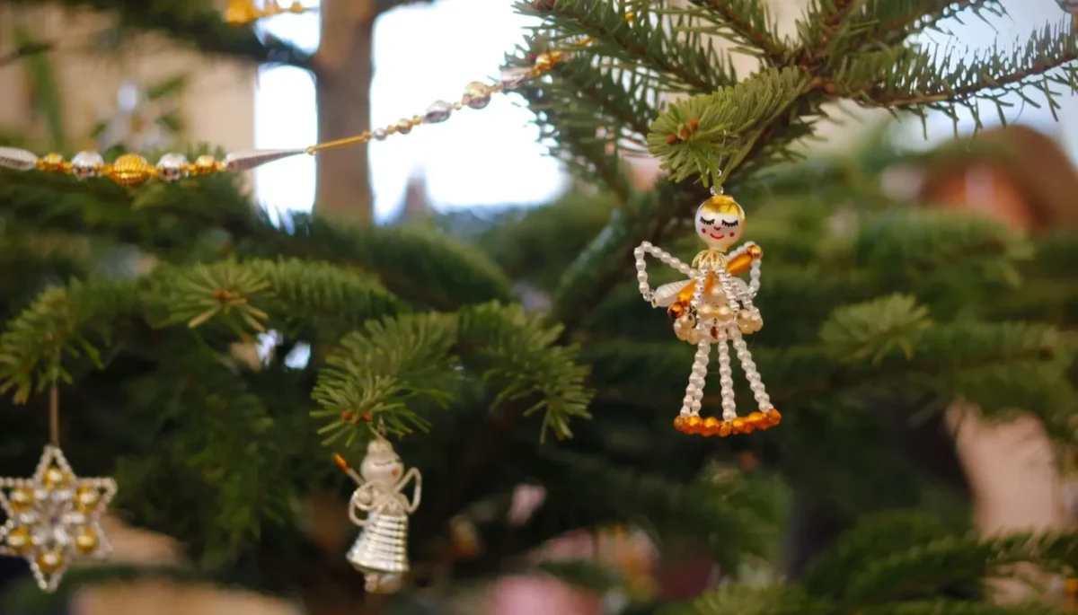 Korálkové vánoční ozdoby