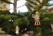 Korálkové vánoční ozdoby