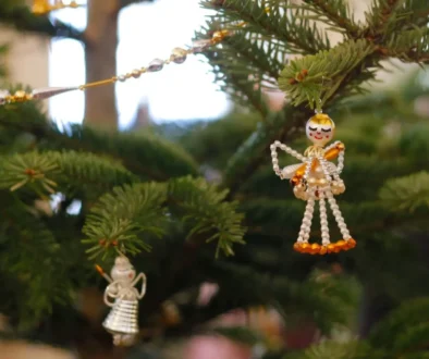 Korálkové vánoční ozdoby