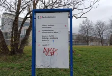 cedule česká televize v kavčích horách v praze