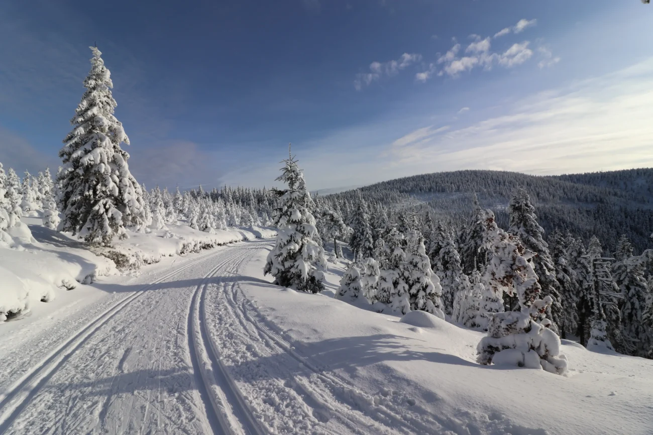 shutterstock_1921541729 1 | TVGURU.cz Česká zimní krajina.