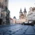 vylidněná Praha - Staroměstské náměstí