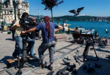 Natáčení turecké telenovely u vody