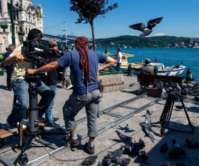 Natáčení turecké telenovely u vody