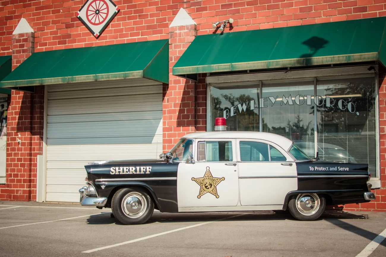 Auto šerifa v USA v 70.letech. 