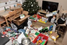 nepořádek v pokoji