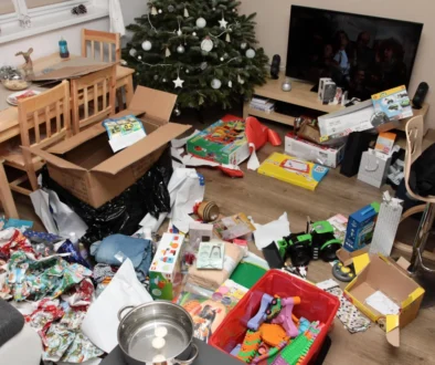 nepořádek v pokoji