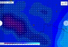 Denní minima - neděle 23 11 2025