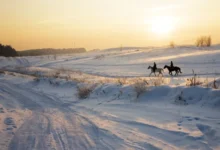 Pohádková krajina a pohádkoví jezdci