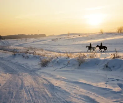 Pohádková krajina a pohádkoví jezdci