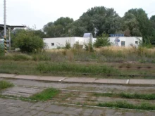 Tuzex u vlakového nádraží v Kouřimi